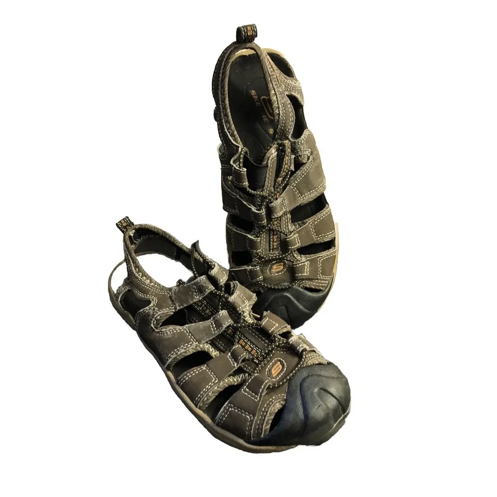 Skechers - Youth - Size 2 - Journey Migrate Sandals - Water Shoes - Boys - Brown